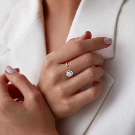 Maglina Solitär-Ring – Funkeln ohne Risiko