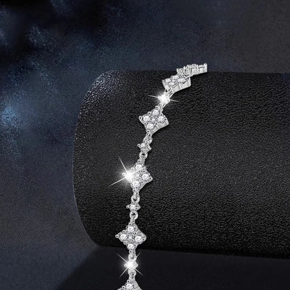 Maglina "Celestial Star" – Premium Moissanit-Armband aus 925er Silber
