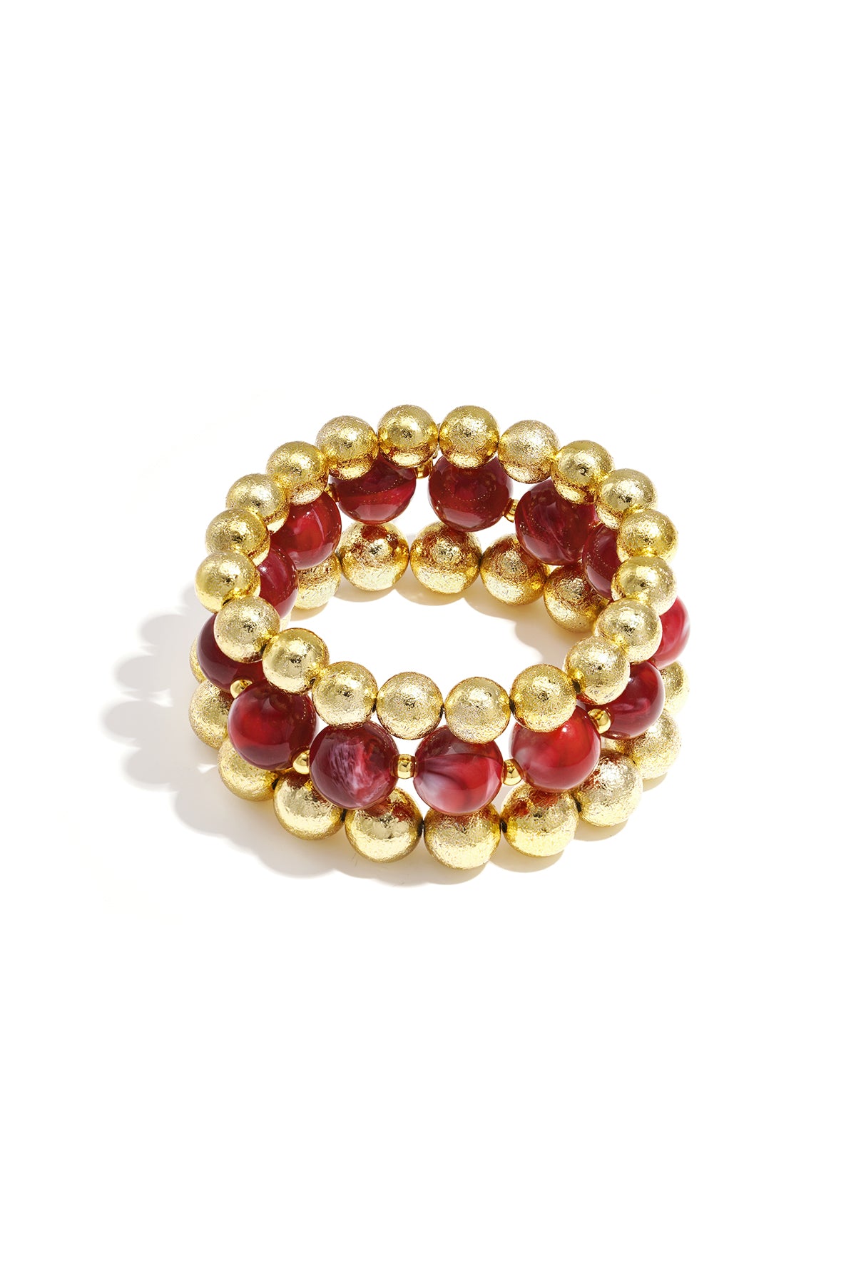 Armband Set Damen Gold – Golden Aura 3er Set