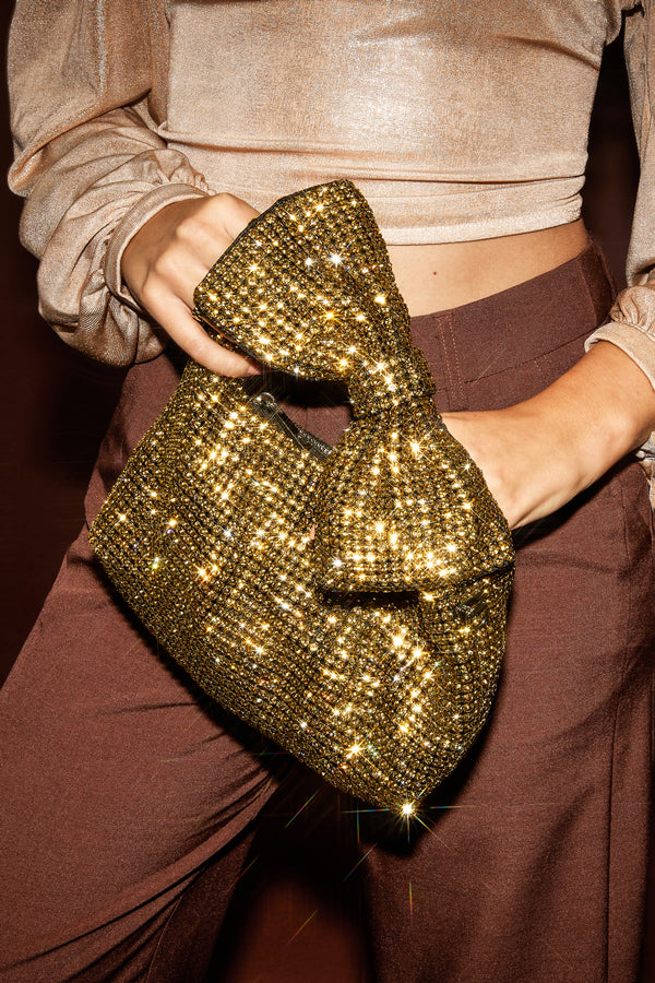 Luna Royale – Crystal Bow Abend Handtasche