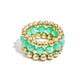Armband Set Damen Gold – Golden Aura 3er Set