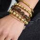 Armband Set Damen Gold – Golden Aura 3er Set