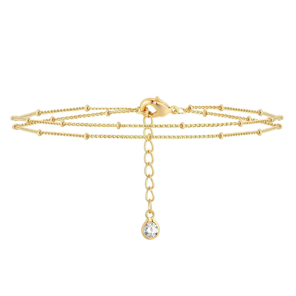 Maglina "Étoile Douce" Bracelet	, Armband, 18K vergoldeter Stahl