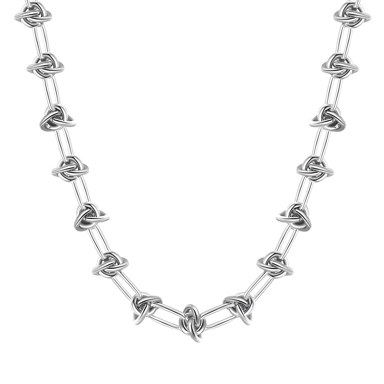 Maglina "Éternel Knot" Necklace,  Halskette, Edelstahl