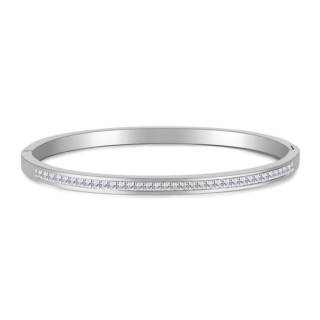 Maglina "Élégance Brillante" Bangle	Armband, Edelstahl