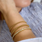 Éclat Classique Bangle – Eleganter Zirkonia Armreif