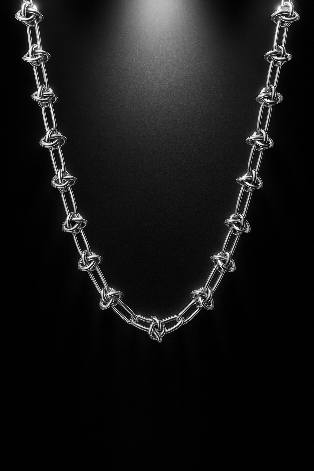 Maglina "Éternel Knot" Necklace,  Halskette, Edelstahl