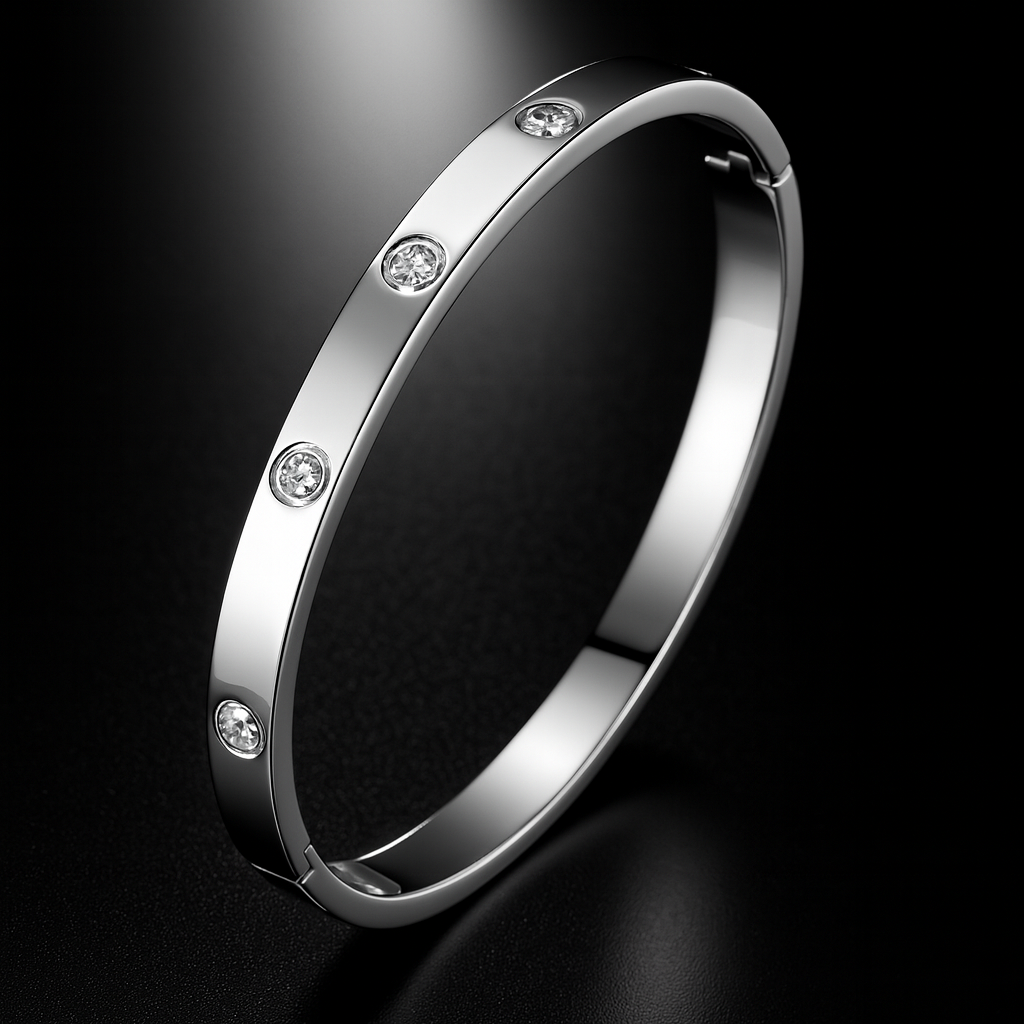 Maglina "Éternité" Bangle, Armband, Edelstahl