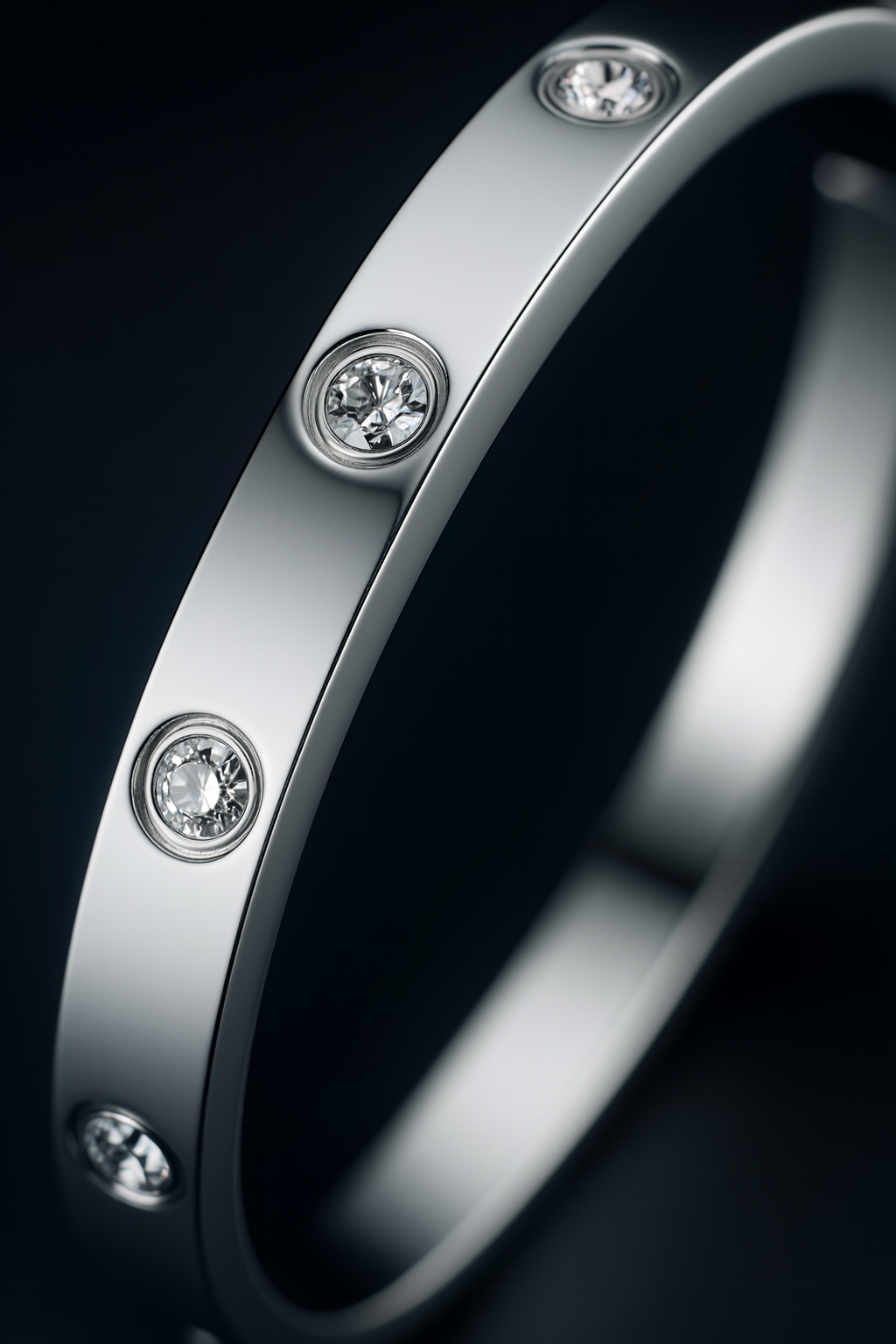 Maglina "Éternité" Bangle, Armband, Edelstahl