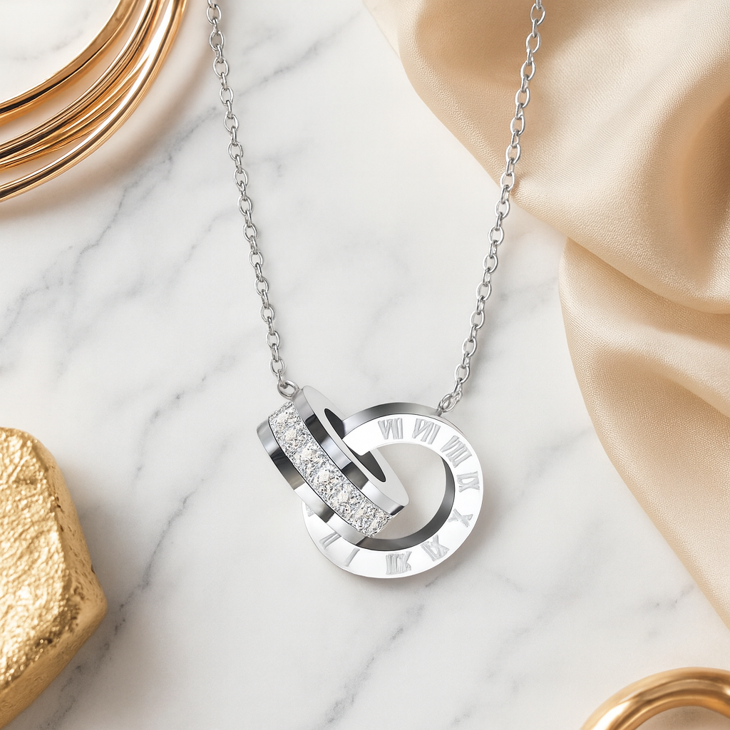 Maglina "Éternité Roma" Necklace Necklace, stainless steel