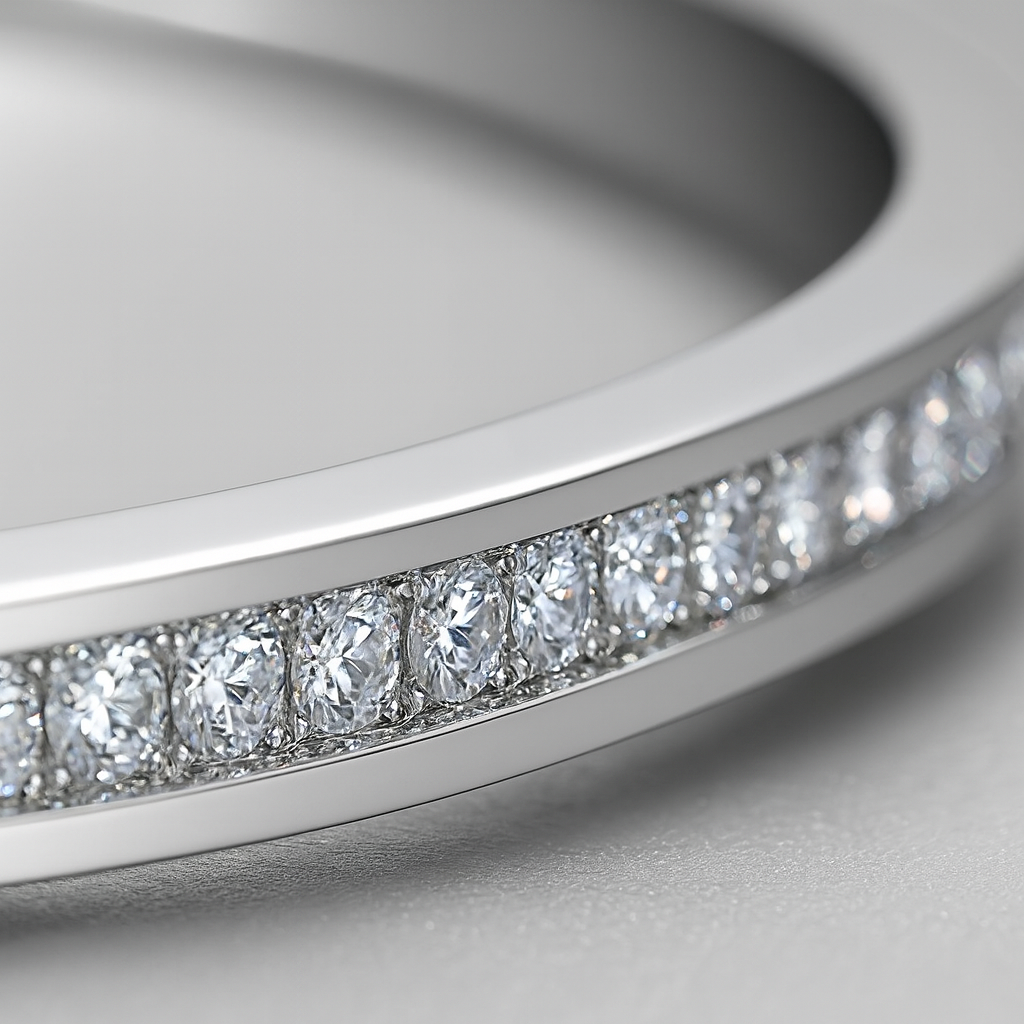 Maglina "Élégance Brillante" Bangle	Armband, Edelstahl