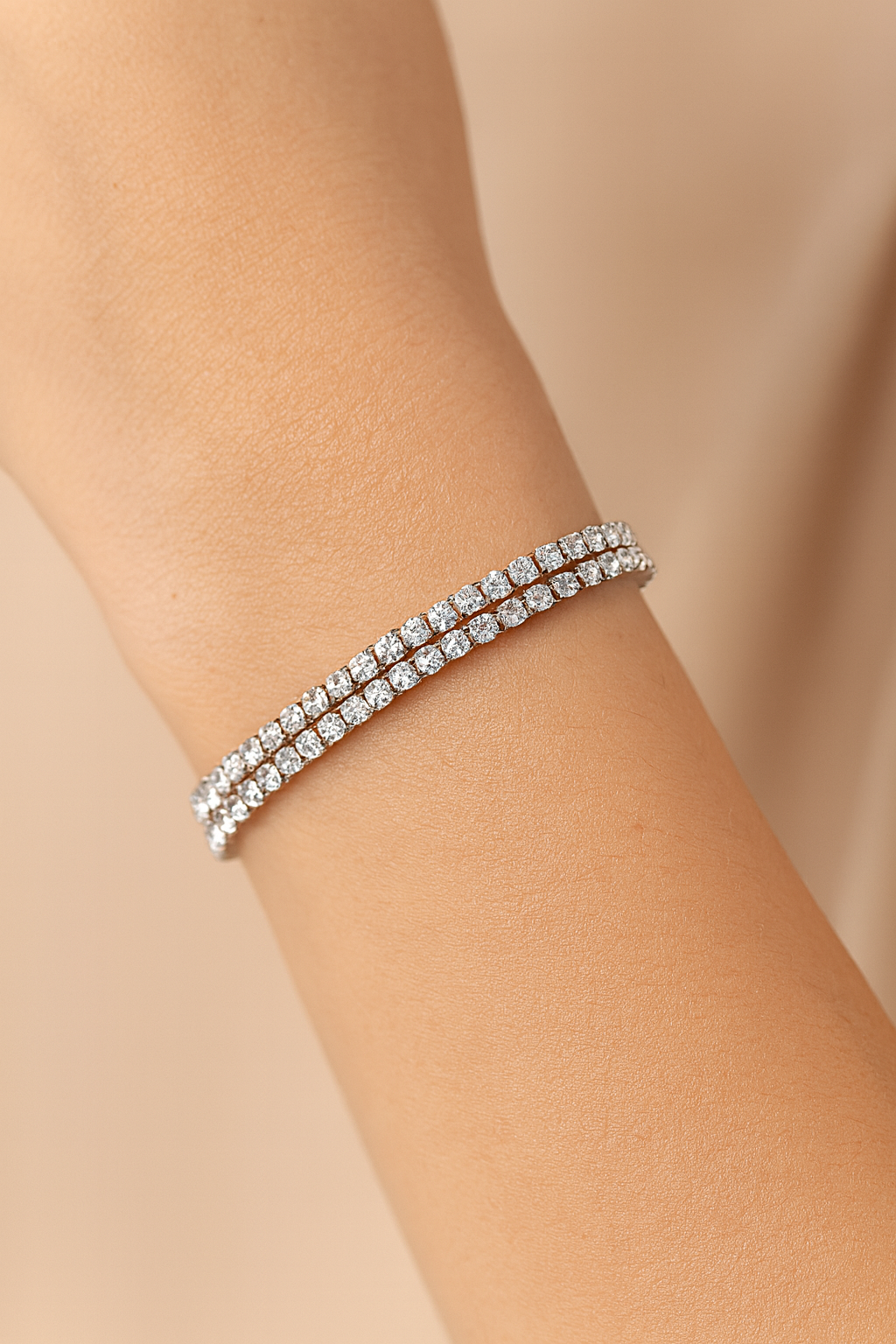 Maglina "Brilliance Double" Bracelet	Armband, Edelstahl