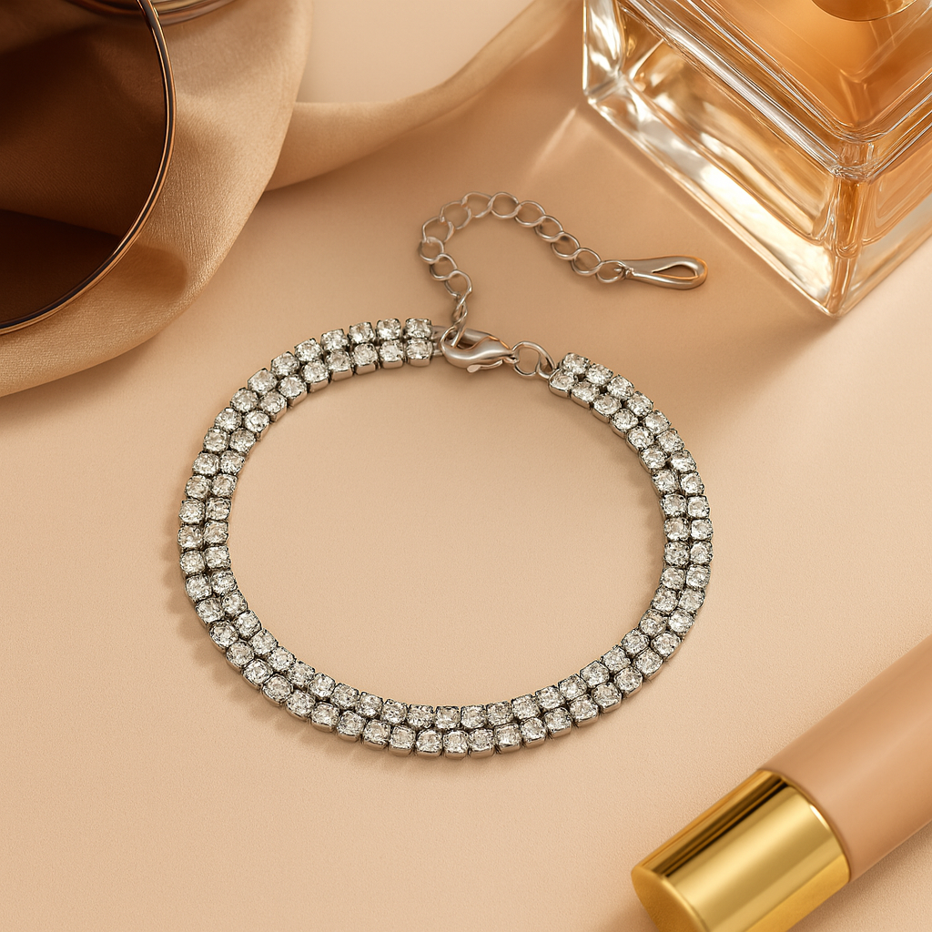 Maglina "Brilliance Double" Bracelet	Armband, Edelstahl