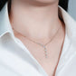 Starry Night – Elegante Sternen-Halskette aus 925 Silber