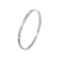 Roma Éternelle Bangle – Römische Gravur Armreif aus Edelstahl