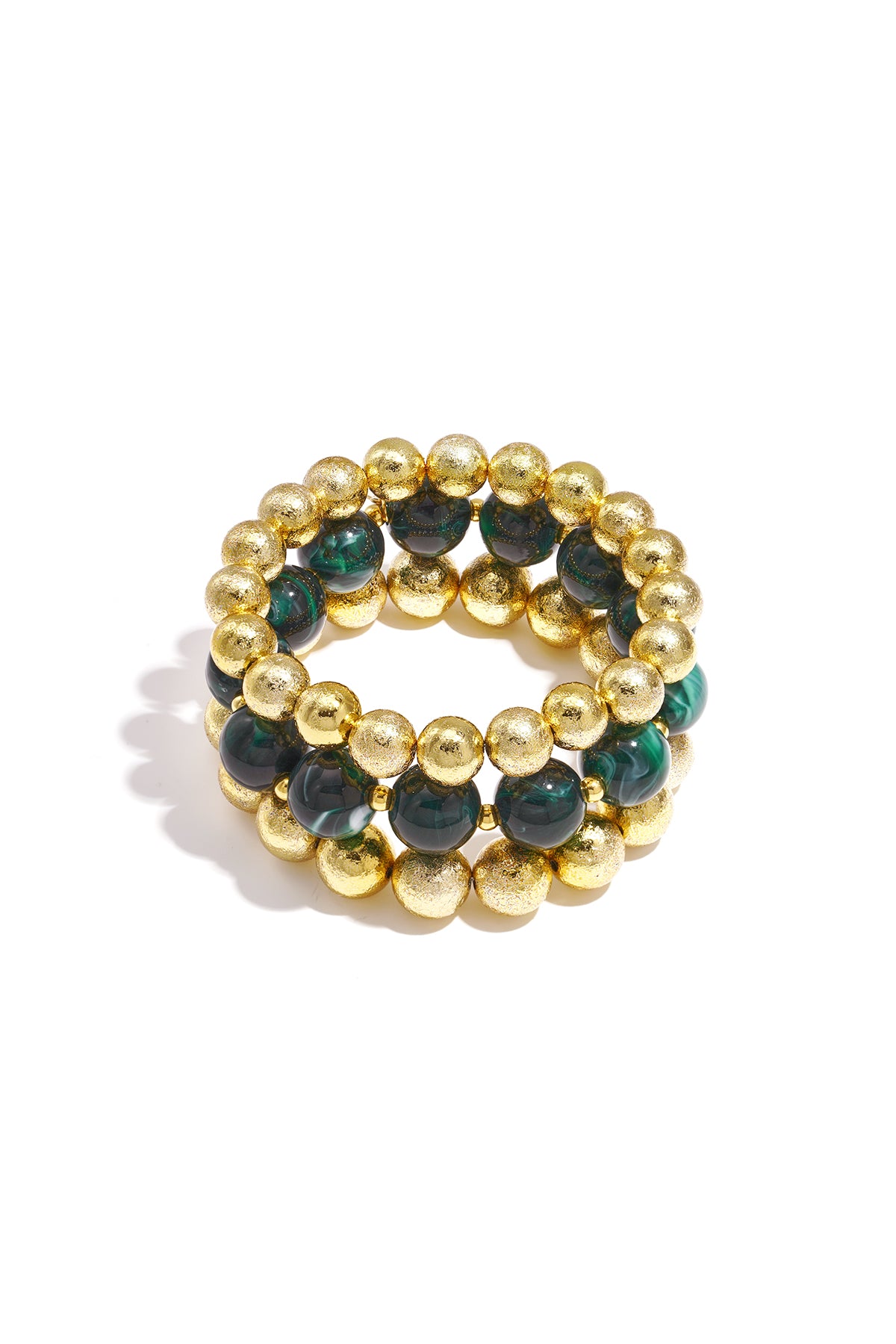 Armband Set Damen Gold – Golden Aura 3er Set