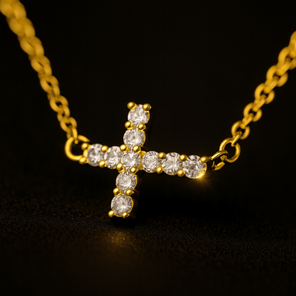 Kreuz Halskette