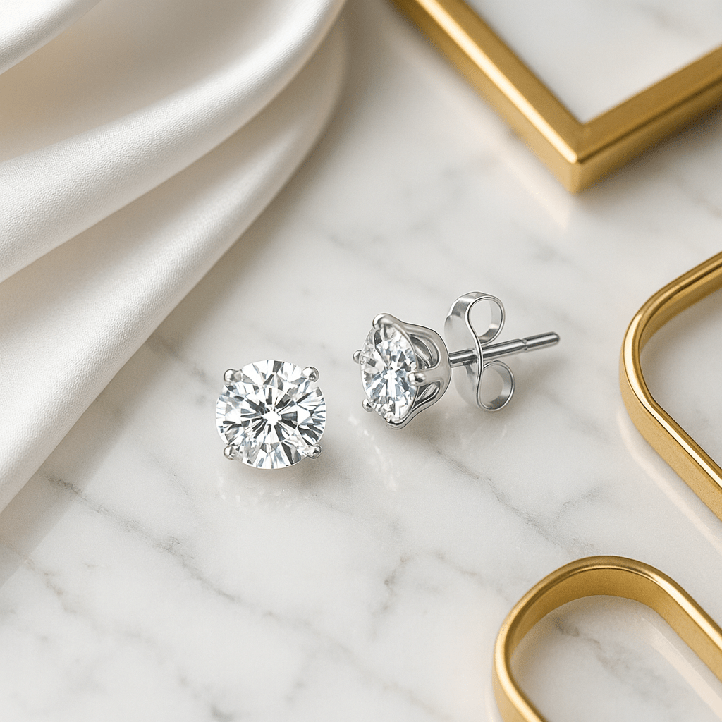 Maglina "Éclat Pur" Earrings, Ohrringe, Edelstahl - Maglina