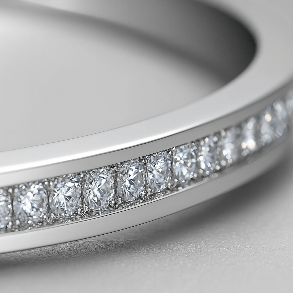 Maglina "Élégance Brillante" Bangle Armband, Edelstahl - Maglina