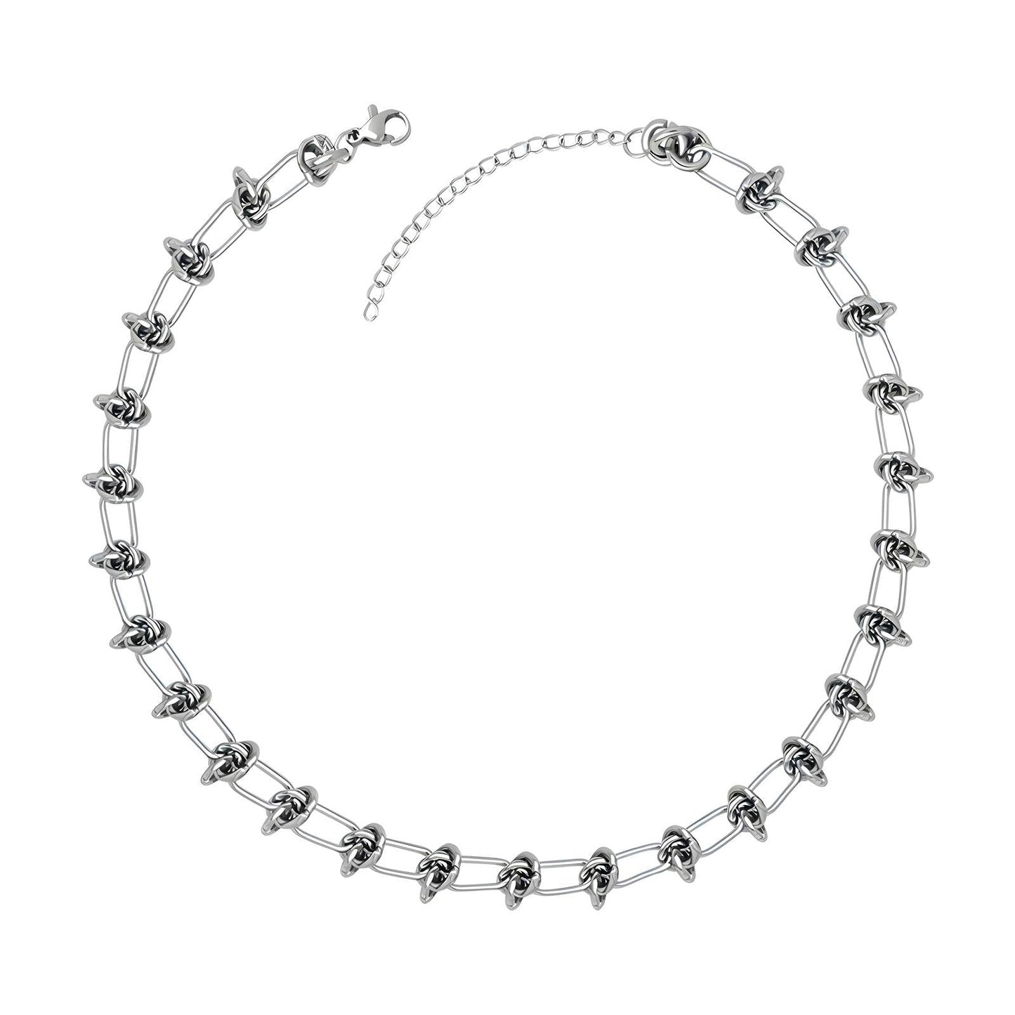 Maglina "Éternel Knot" Necklace, Halskette, Edelstahl - Maglina