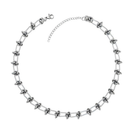 Maglina "Éternel Knot" Necklace, Halskette, Edelstahl - Maglina