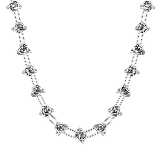 Maglina "Éternel Knot" Necklace, Halskette, Edelstahl - Maglina