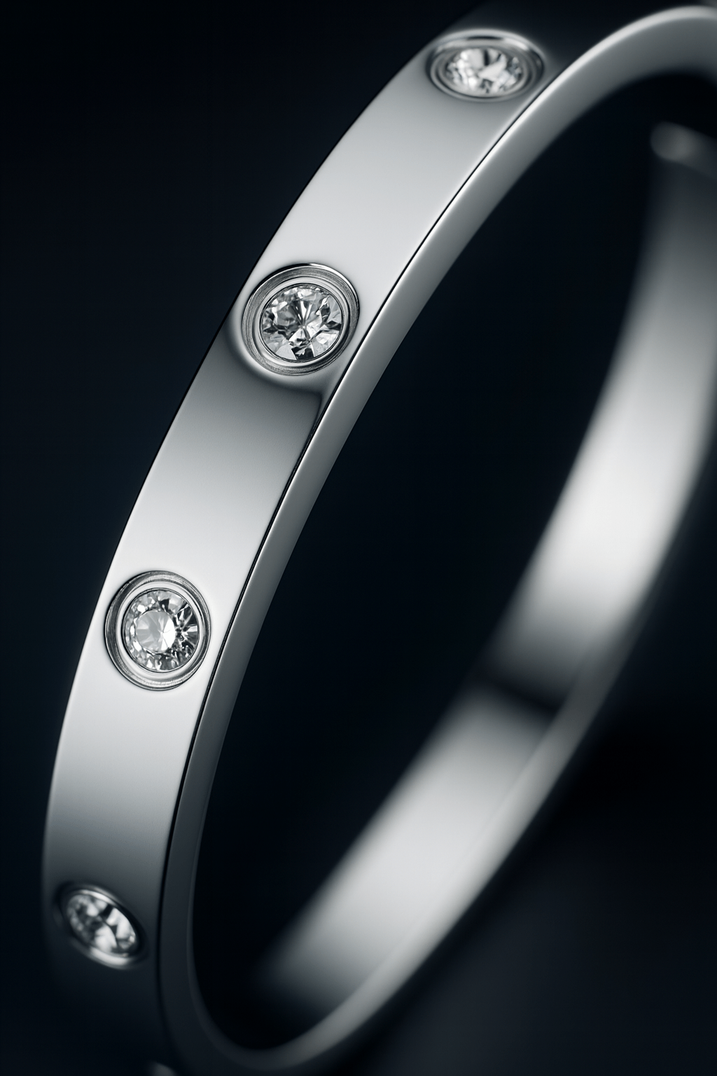 Maglina "Éternité" Bangle, Armband, Edelstahl - Maglina