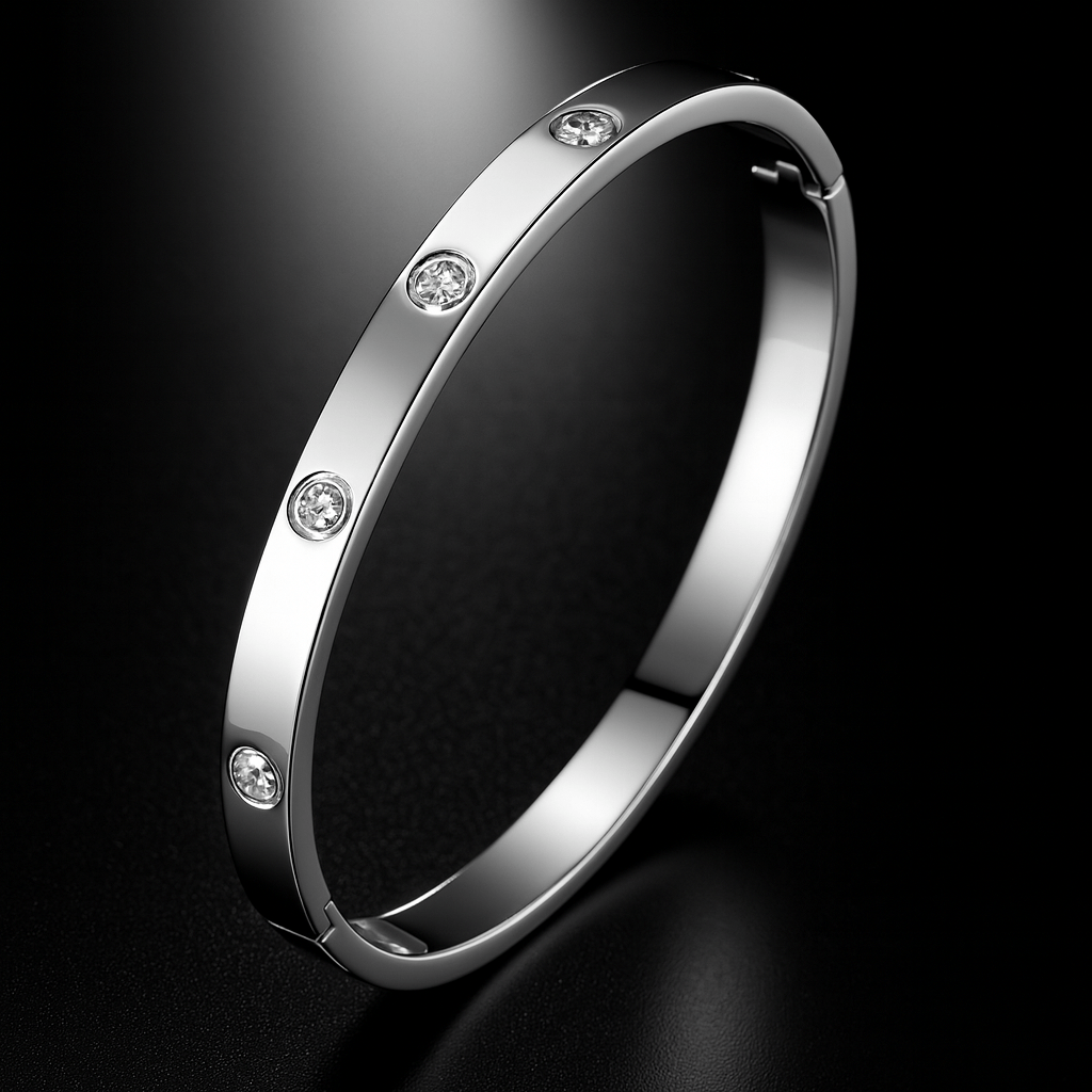 Maglina "Éternité" Bangle, Armband, Edelstahl - Maglina