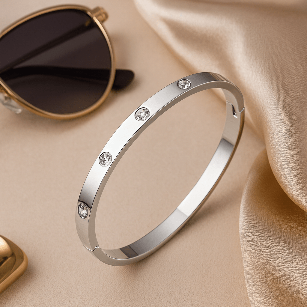 Maglina "Éternité" Bangle, Armband, Edelstahl - Maglina