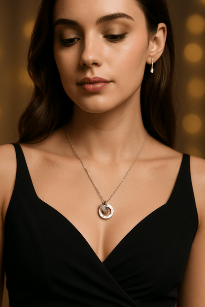 Éternité Roma Halskette Edelstahl