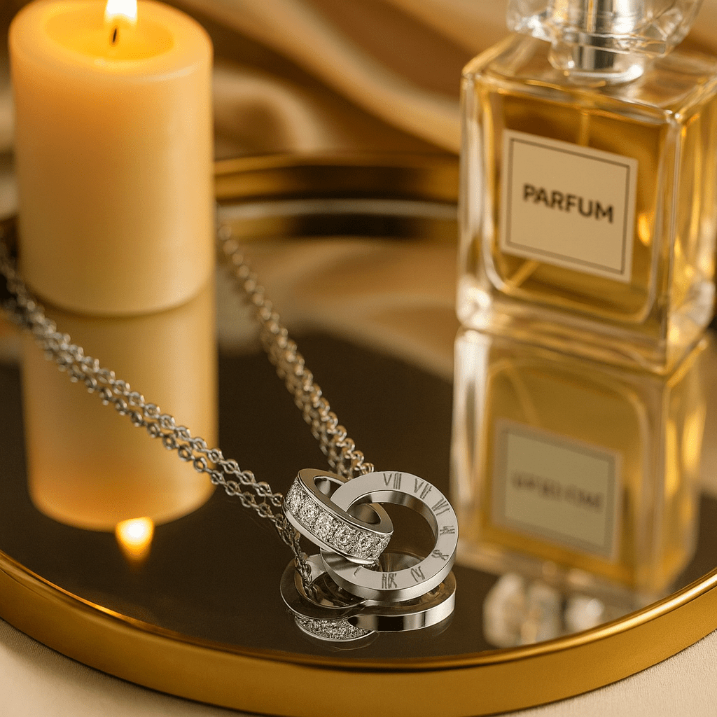 Maglina "Éternité Roma" Necklace Halskette, Edelstahl - Maglina