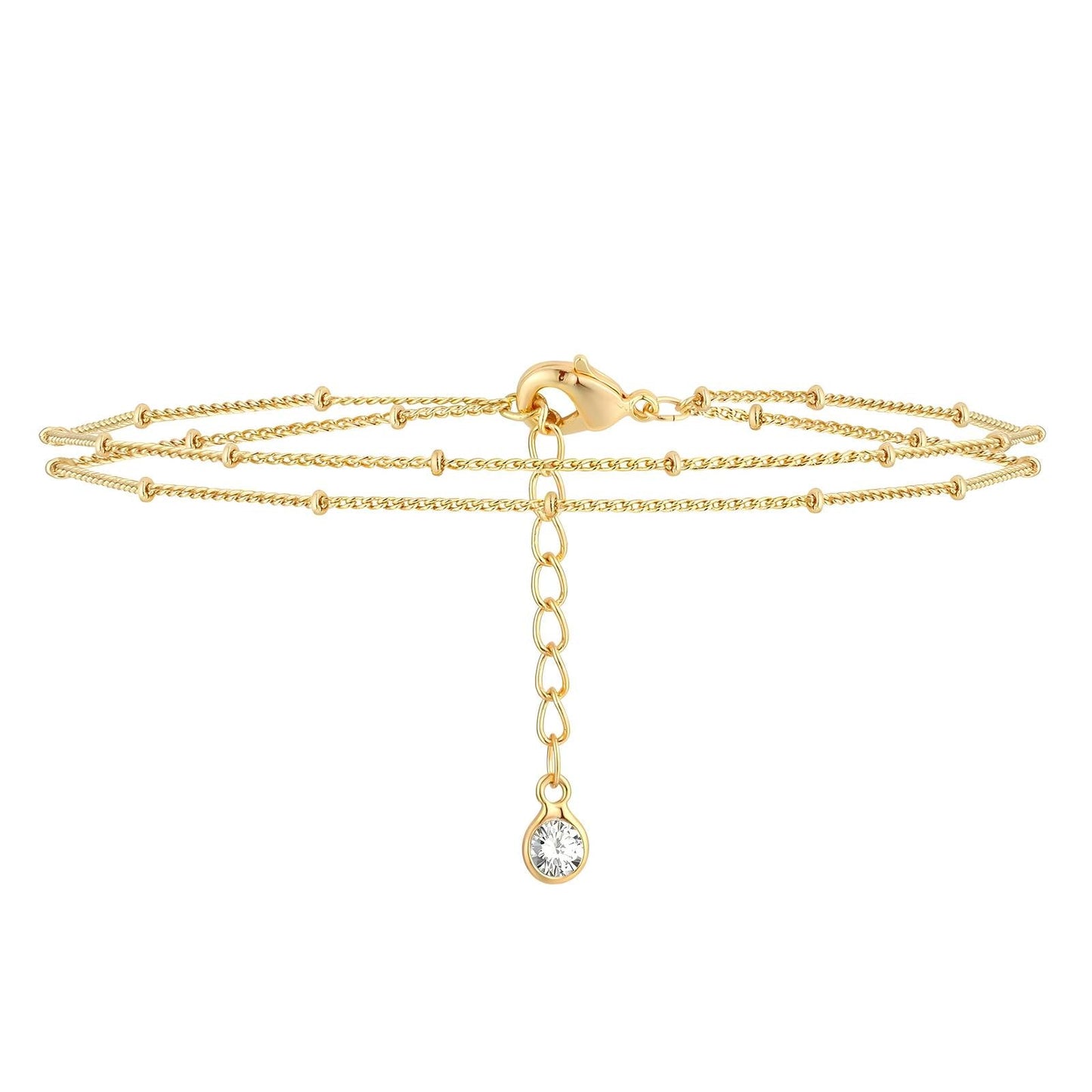 Maglina "Étoile Douce" Bracelet , Armband, 18K vergoldeter Stahl - Maglina