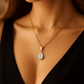 Maglina "Larme d’Or" Necklace , Halskette, 18K vergoldeter Stahl - Maglina