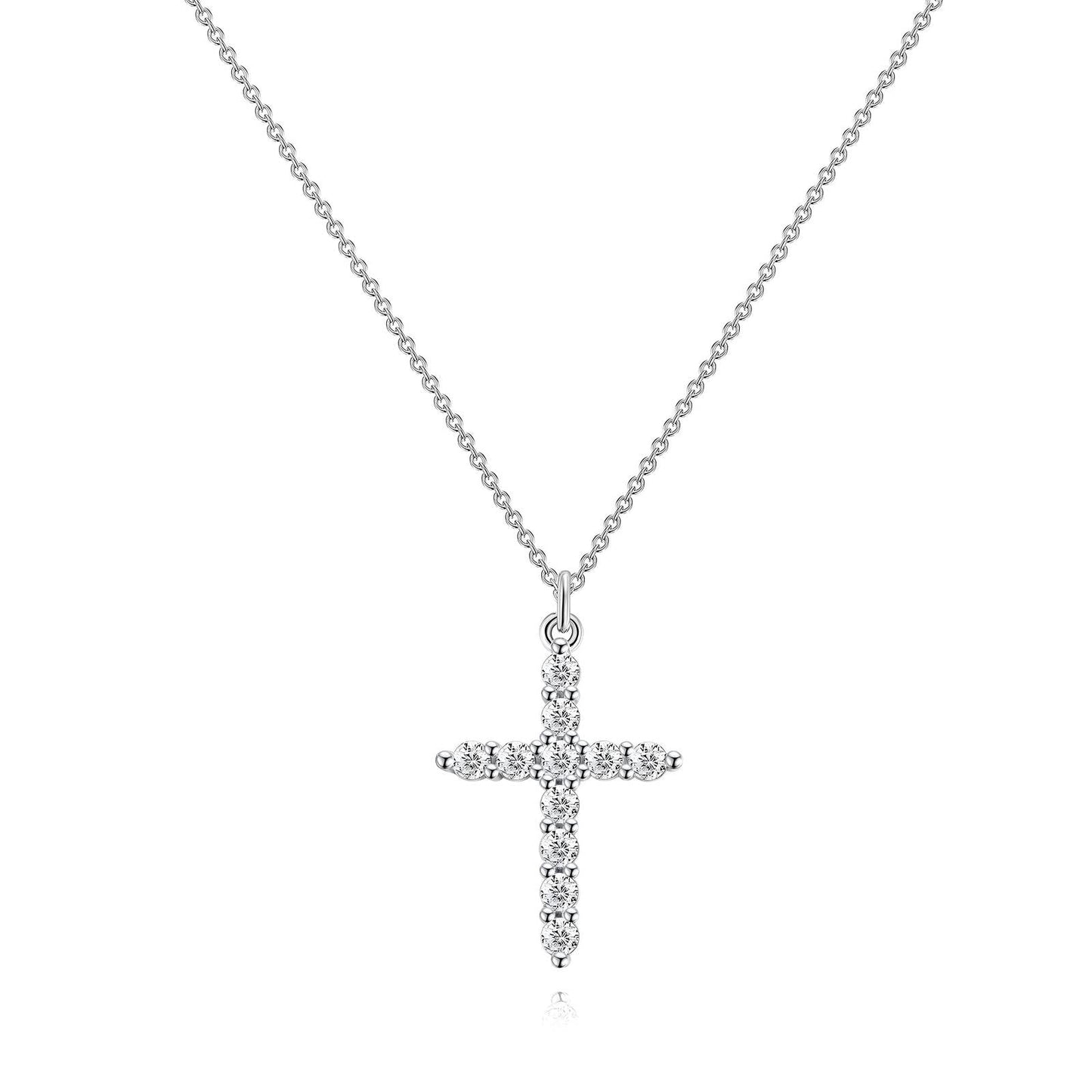Maglina "Lumière Cross" Necklace "Kreuz" Halskette, Edelstahl - Maglina