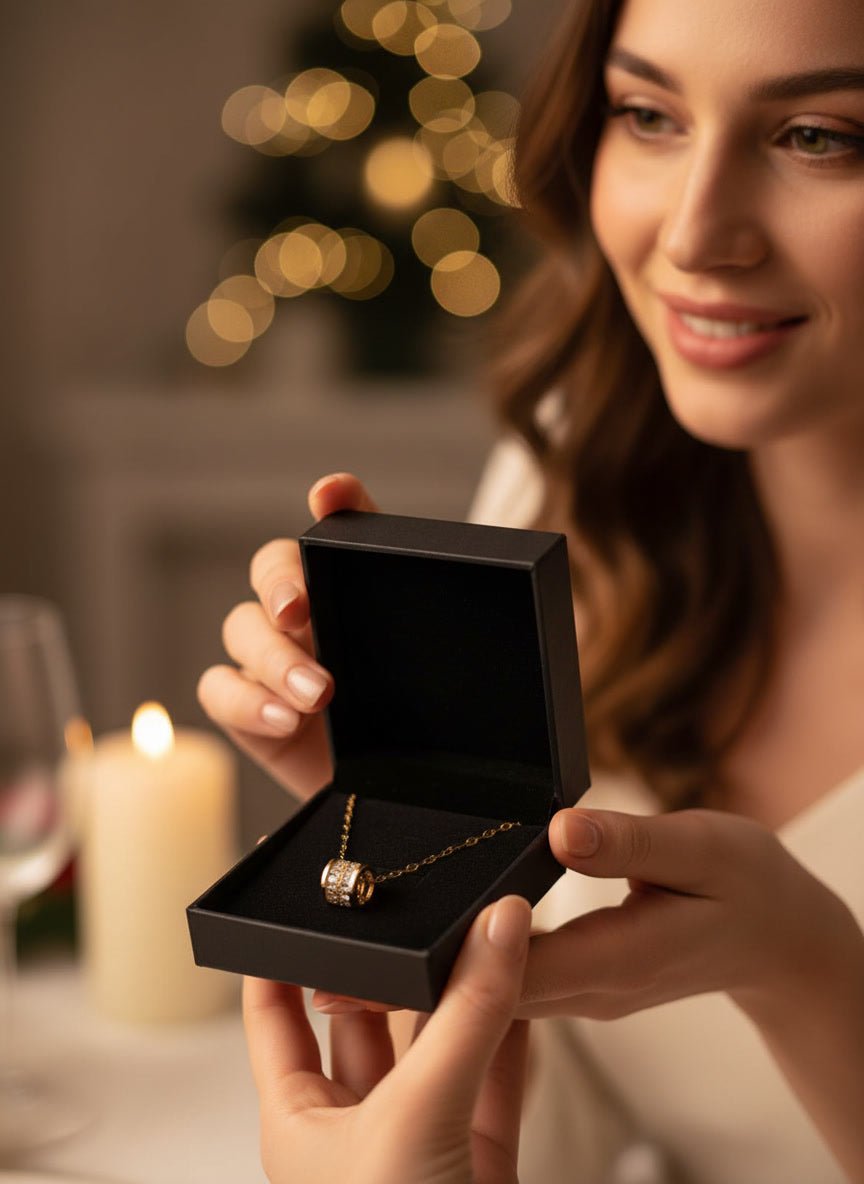 Maglina "Luxe Roma" Necklace Halskette, 18K vergoldeter Stahl - Maglina