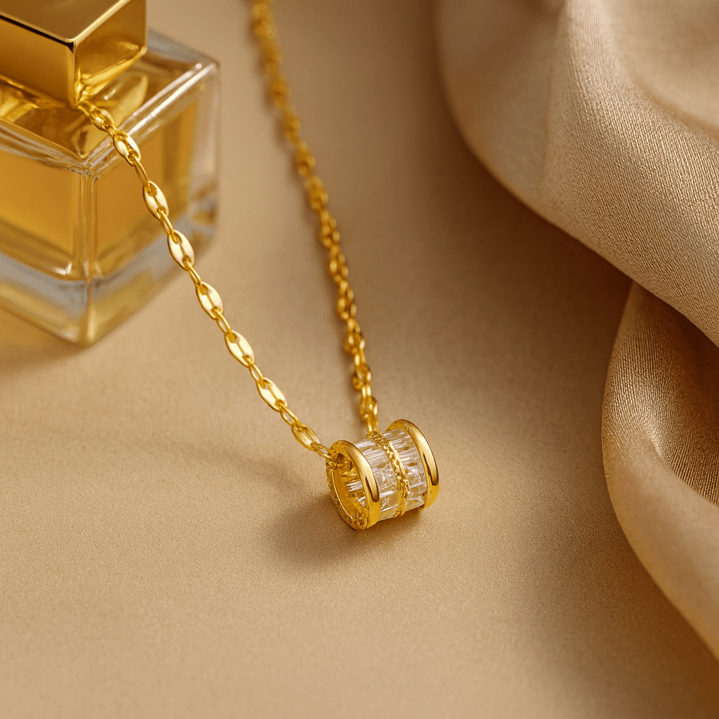 Maglina "Luxe Roma" Necklace Halskette, 18K vergoldeter Stahl - Maglina