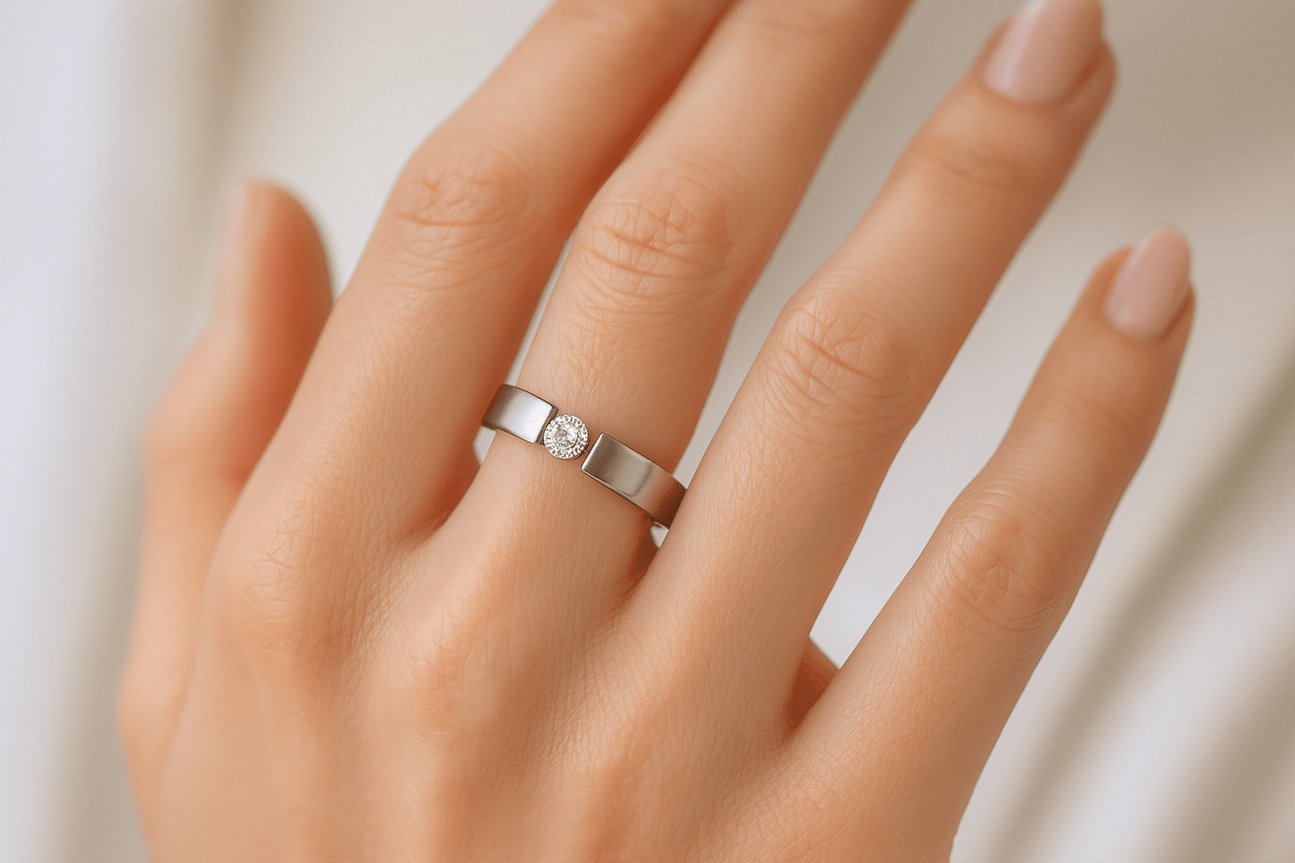 Maglina "Pure Éclat" Ring, Edelstahl - Maglina