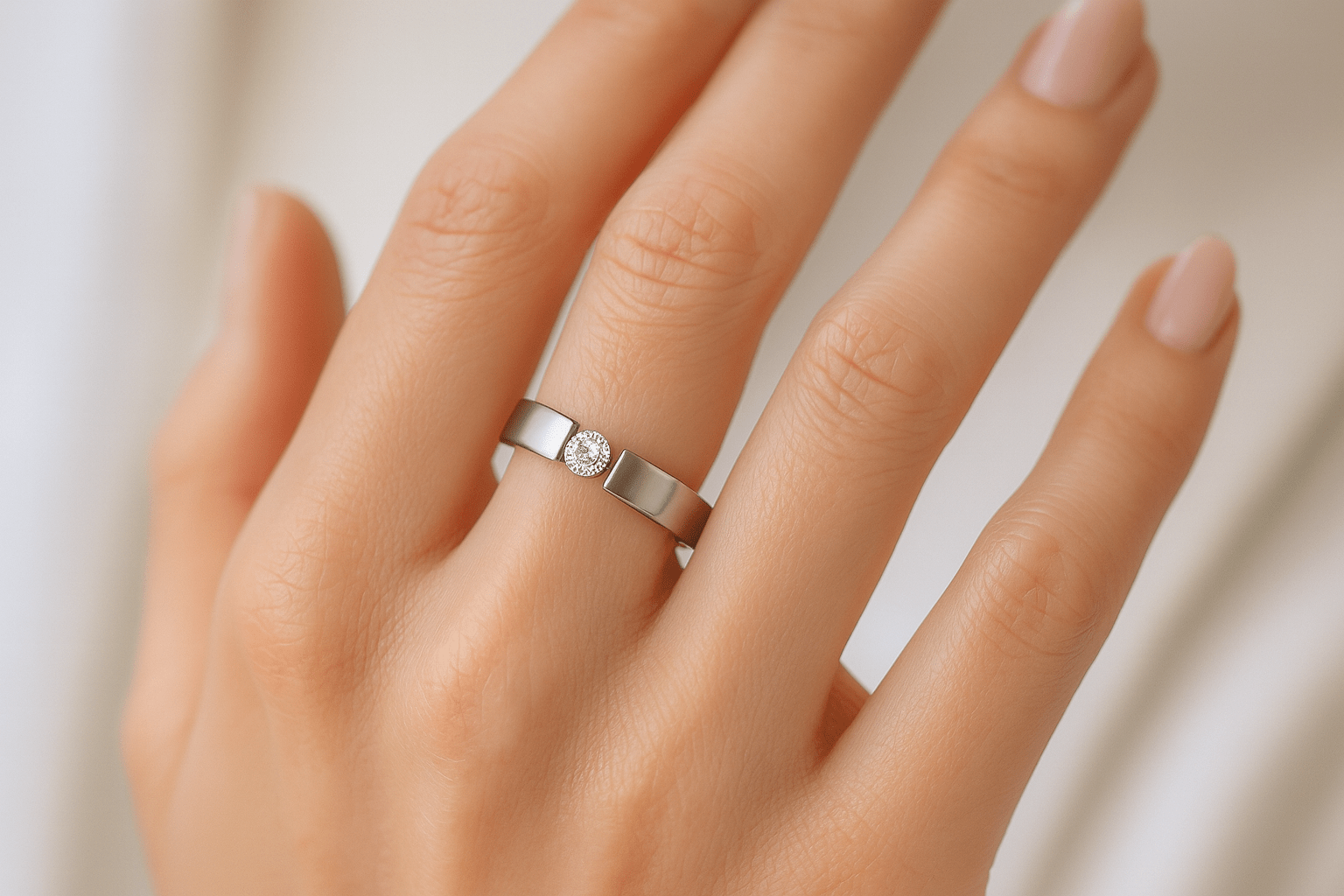 Maglina "Pure Éclat" Ring, Edelstahl - Maglina