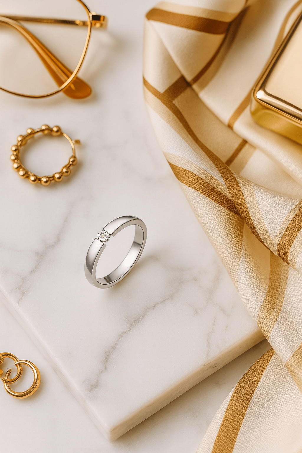 Maglina "Pure Éclat" Ring, Edelstahl - Maglina