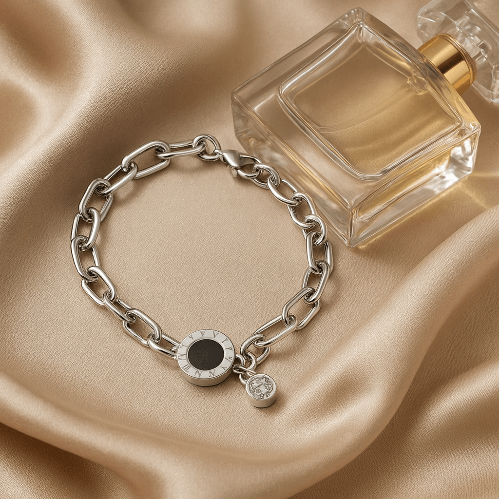 Maglina "Roma Noir" Bracelet , Armband, Edelstahl - Maglina