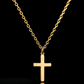 Sacred Pure Halskette – Zeitlose Damen Kreuzkette mit 18K Vergoldung