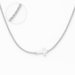 Maglina "Side Cross" Necklace "Kreuz" Halskette, Edelstahl - Maglina